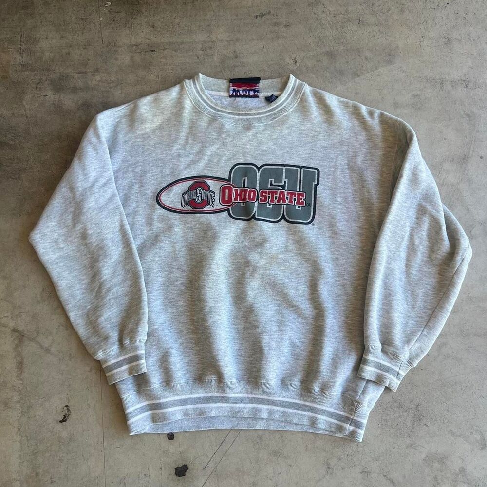 90s Ohio State y2k Sweater Rare Men’s size L Large